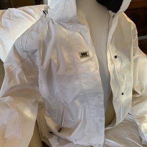 Helly Hansen White Wind breaker/raincoat